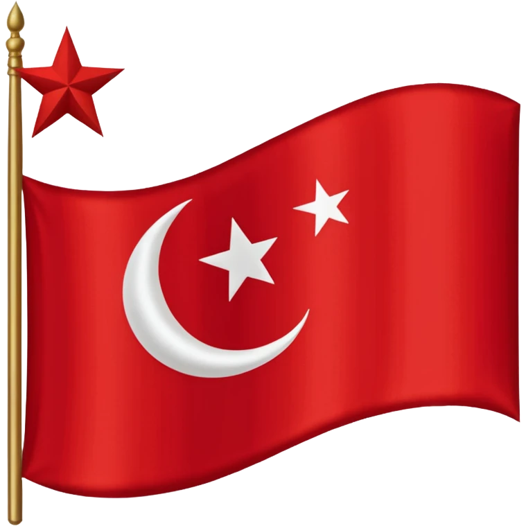Ottoman empire flag emoji