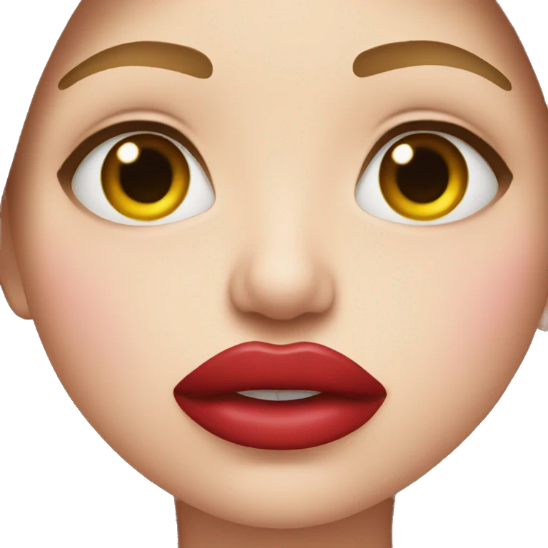 Lip emoji