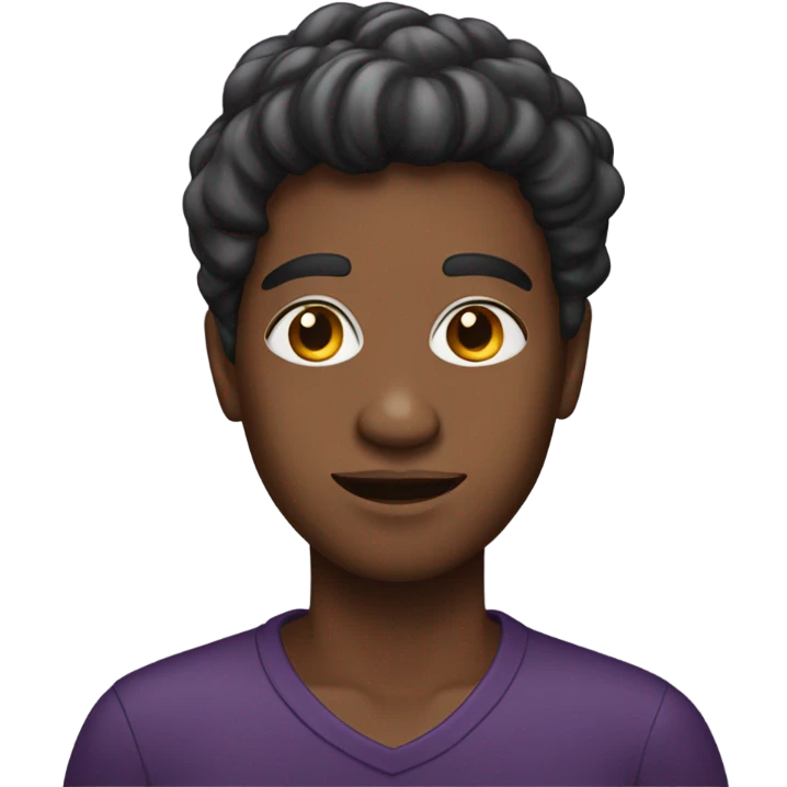 skin tone eggplant emoji