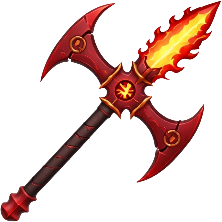 Blood of chaos in god of war  weapon emoji