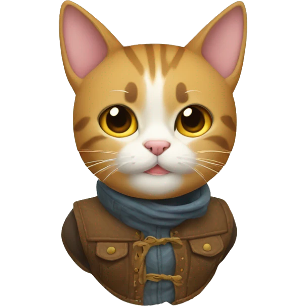 Gato con botas emoji