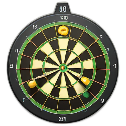 Dartboard emoji