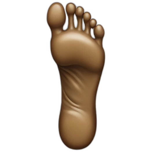 infinity foot emoji