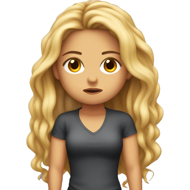 Shakira sad emoji