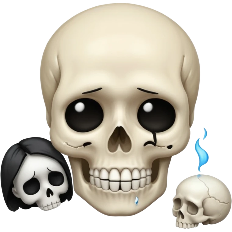 😭+💀 emoji