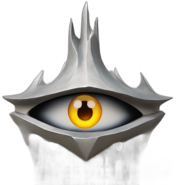 Eye of Sauron on a tower emoji