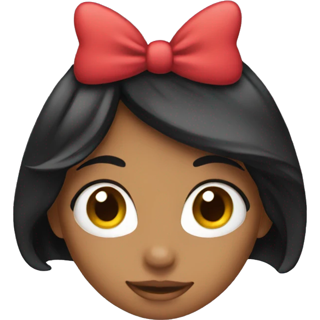 Girl with Mickey ears emoji