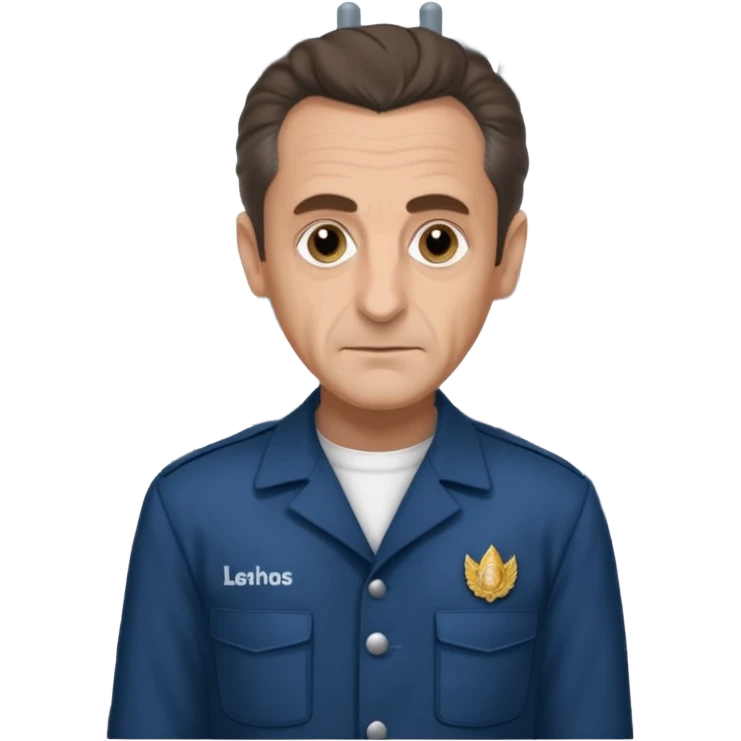 Nicolas sarkozy en prison  emoji