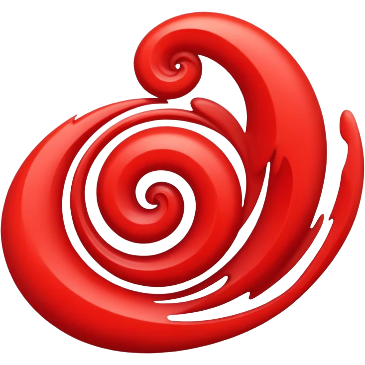 🌀 give this in red color emoji