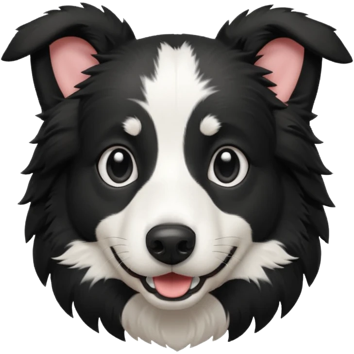 border collie playing emoji