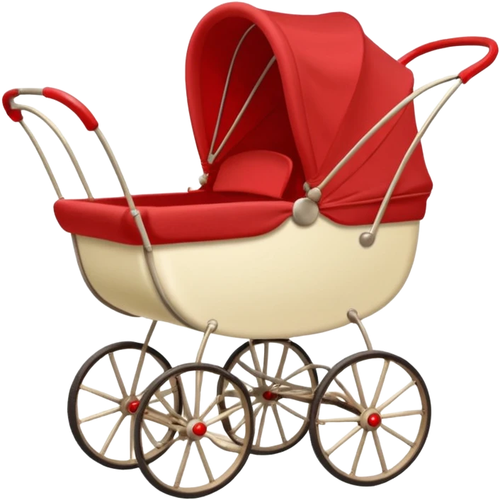Ретро детская коляска СССР emoji