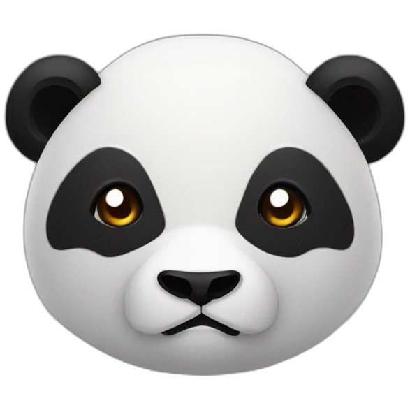 murderous panda emoji