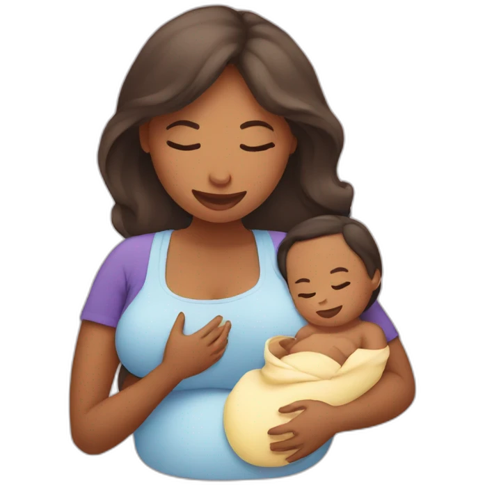 breast-feeding emoji