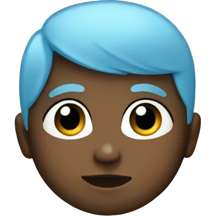 Baby blue emoji