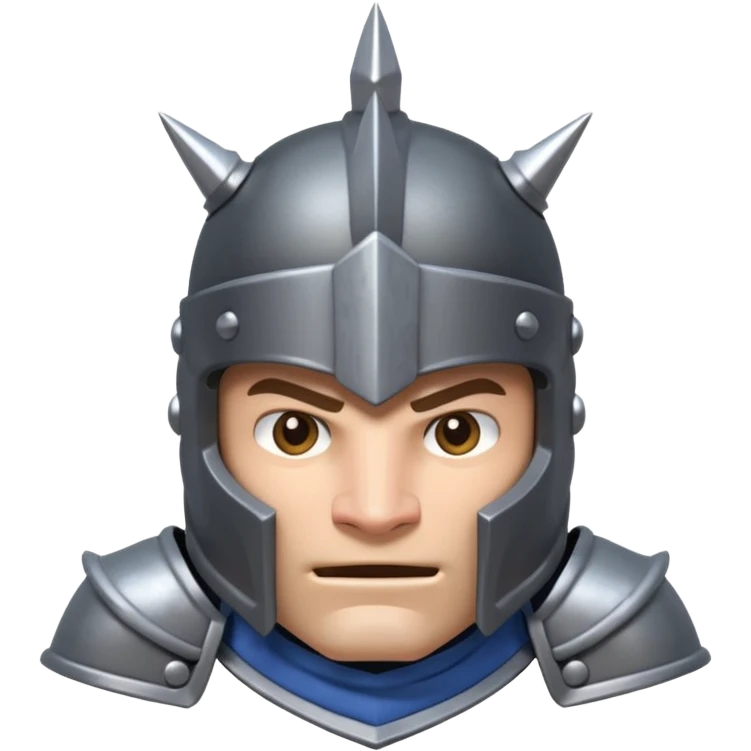 The Mega Knight From Clash Royale emoji