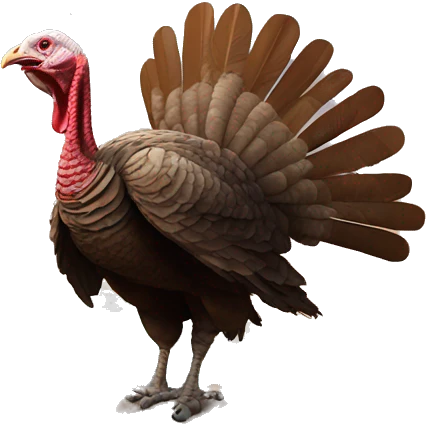 Turkey Climbing Rocky Mountain emoji