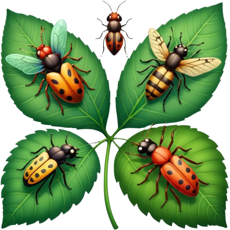 bunch of insects emoji