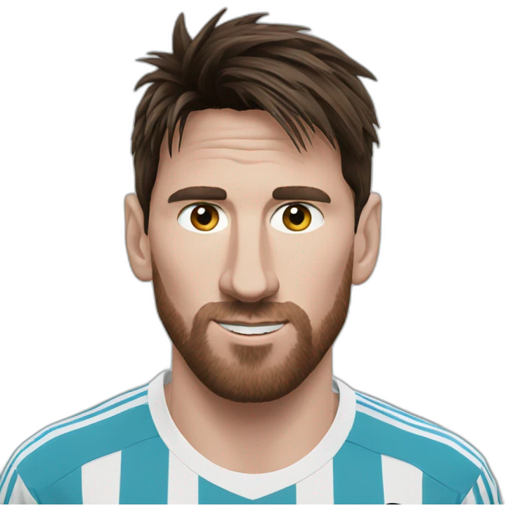 Messi in Argentina emoji