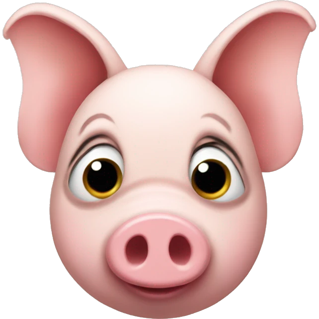 Pig ping butterfly  emoji