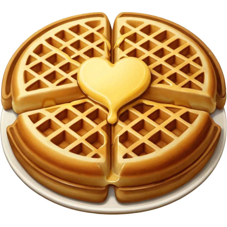 round waffle emoji