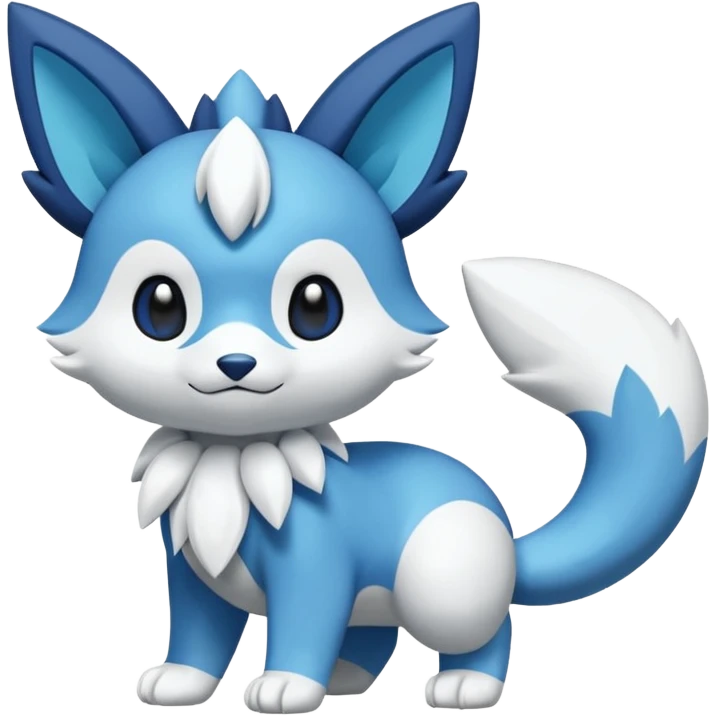Glaceon-Oshawott-Meowstic-Fakémon-hybrid-creature (full body)  emoji