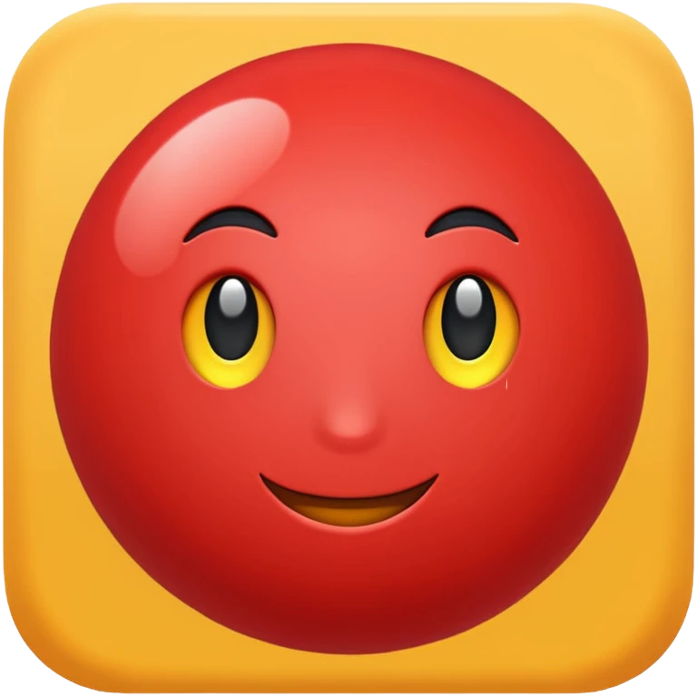 rojo emoji