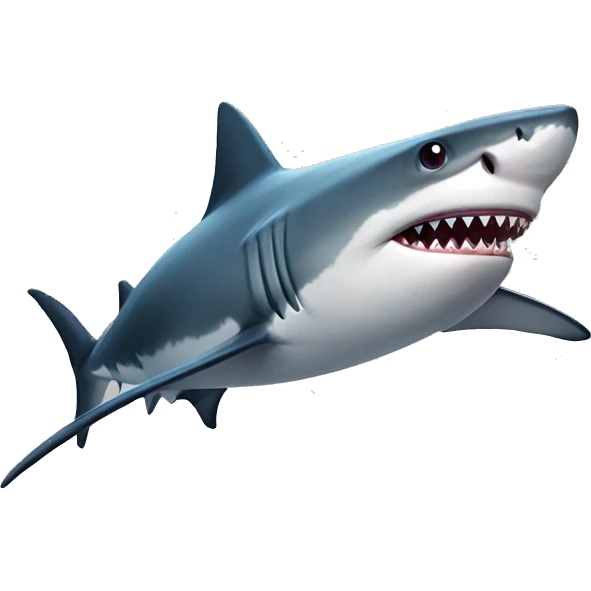 shark is toplet emoji