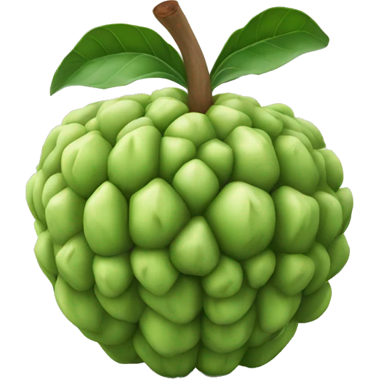 3D sugar apple  emoji