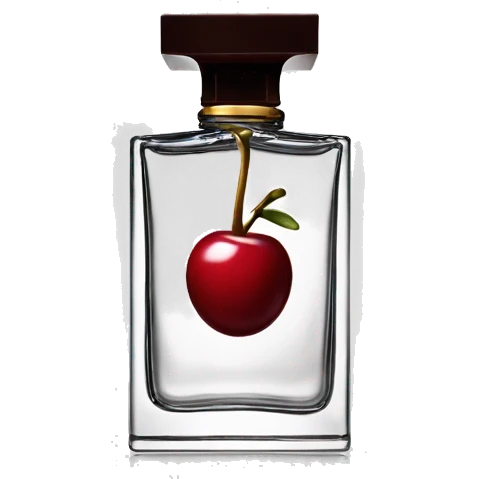Iconic tom ford square Perfume bottle lost cherry  emoji