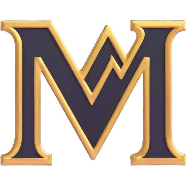 letters BLK with gold outline emoji