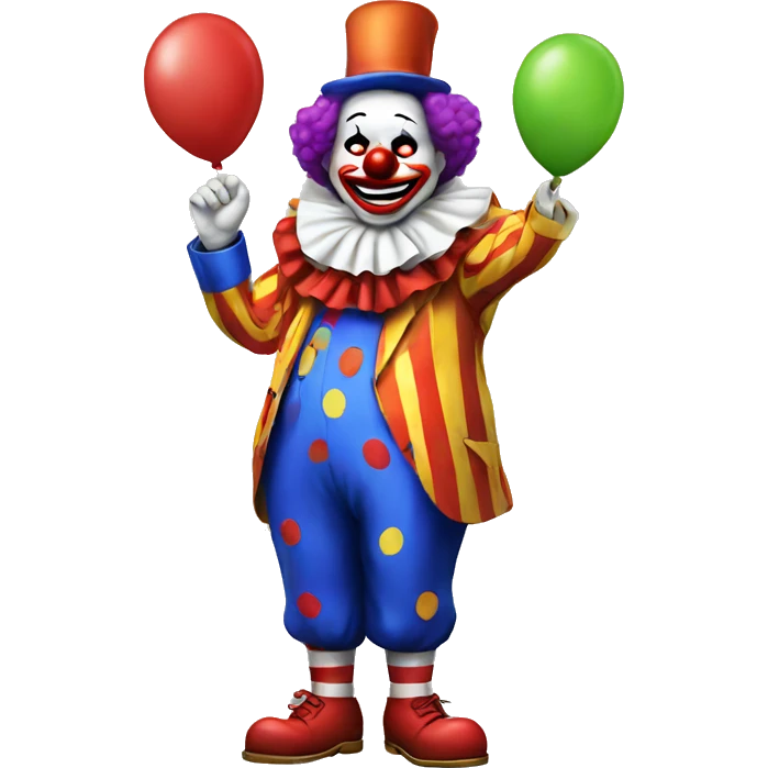 clown with big butt emoji