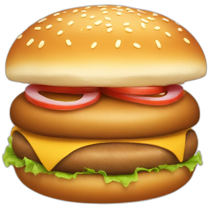 burger bun emoji