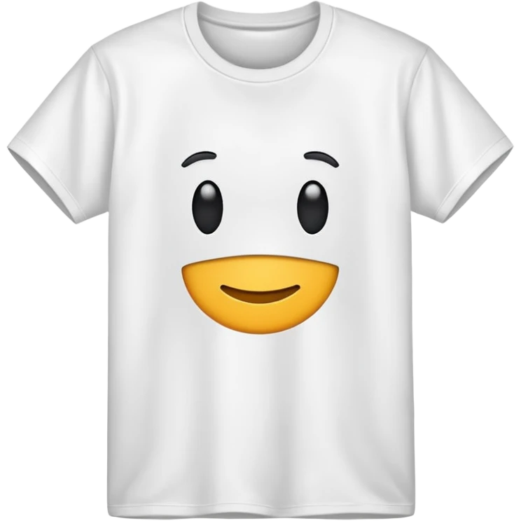 t-shirt with no emoji emoji