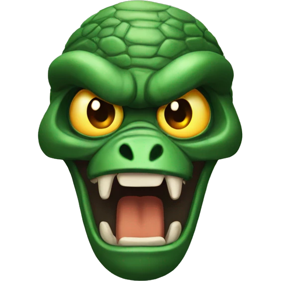 angry reptiloid emoji