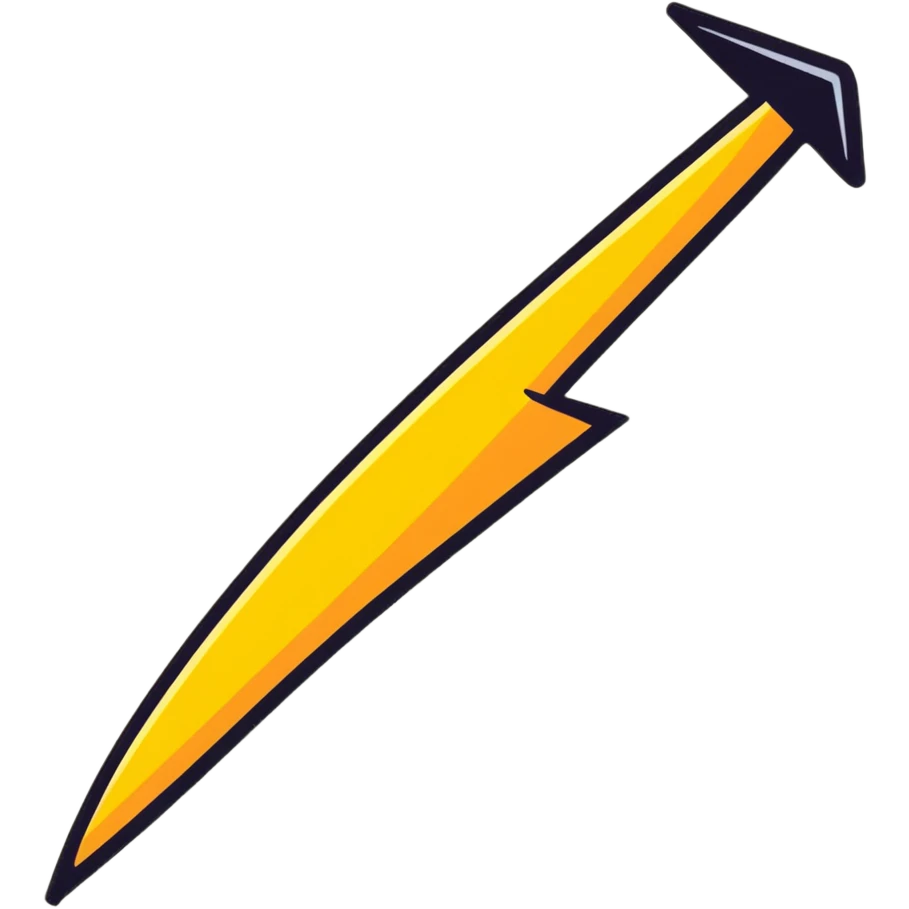 Cartoon stylized arrow cursor clicking emoji