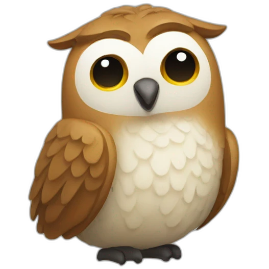 owl on llama emoji