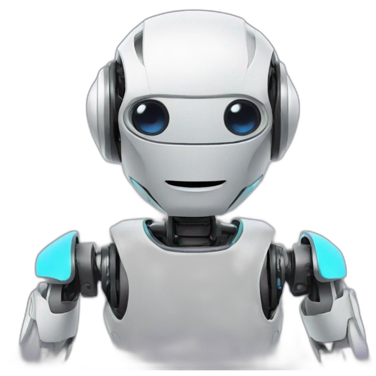 cool ai robot emoji