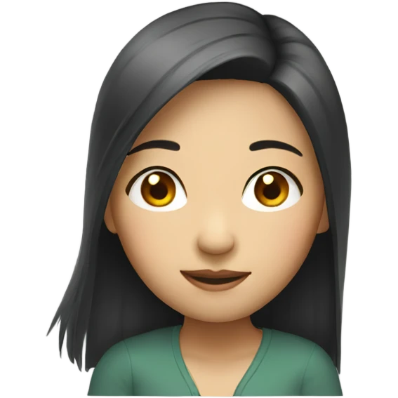 asian girl emoji