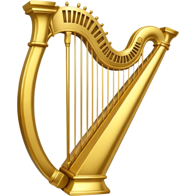golden lyre emoji