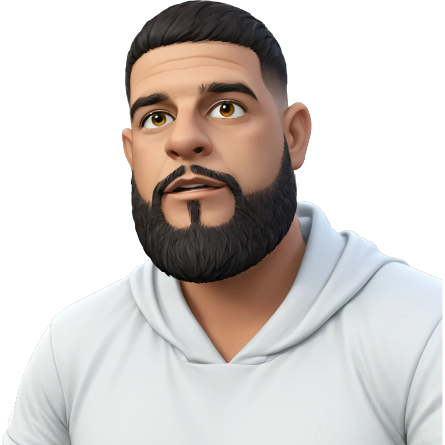 casual outdoor portrait of male emoji