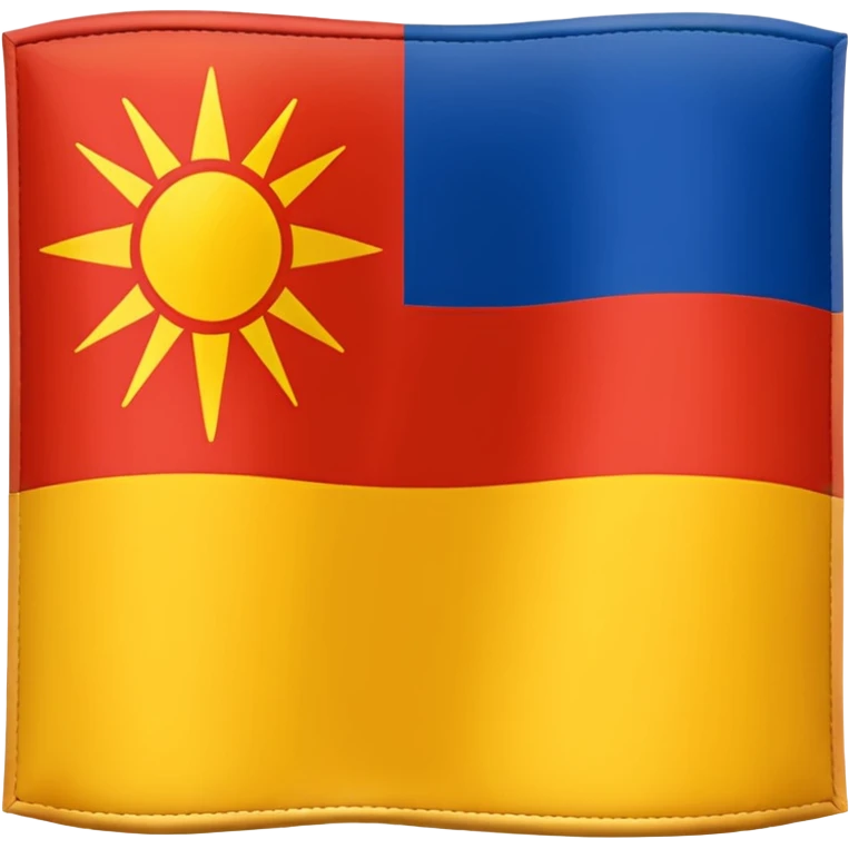 a flag with these colours:  emoji