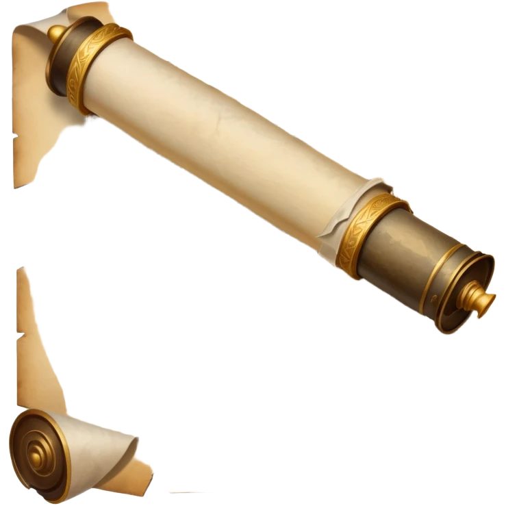 An icon featuring an ancient scroll, a quill, and a historical artifact like a shield or coin. The design includes a backdrop of old maps and timelines, symbolizing the study of past events and civilizations. Transparent background highlights the exploration of history. emoji