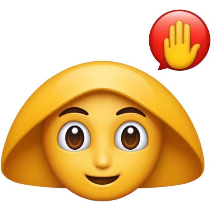 Kalp içinde R emoji