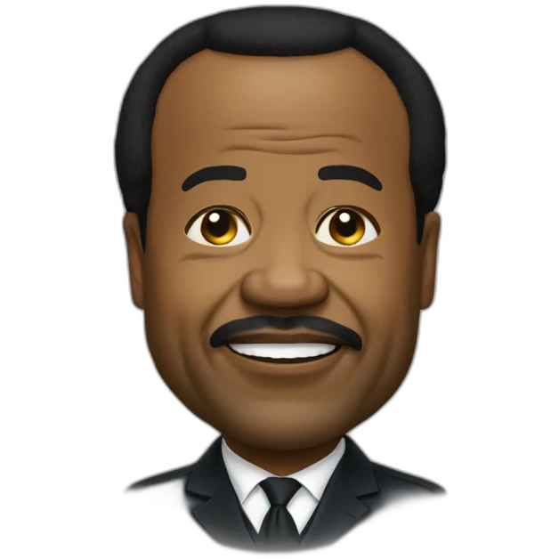 creer une emoji de paul biya emoji