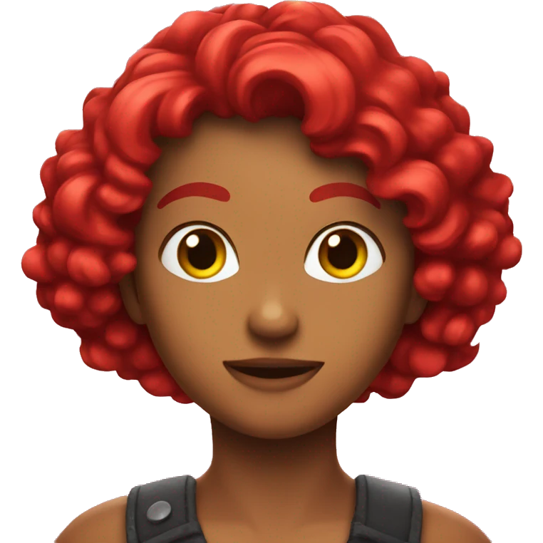 Red sparkle emoji