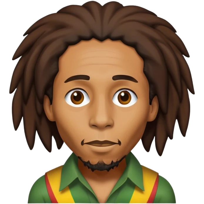 Bob Marley face emoji