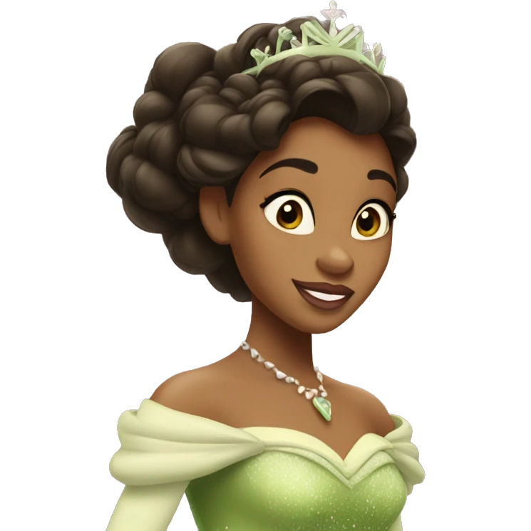 Princess tiana  emoji