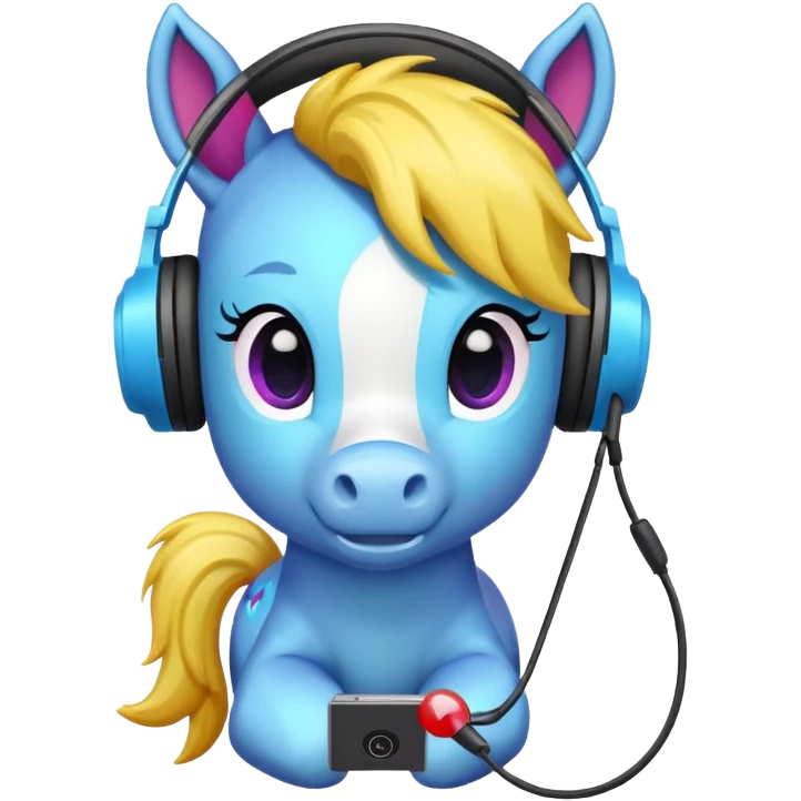 gamer pony emoji