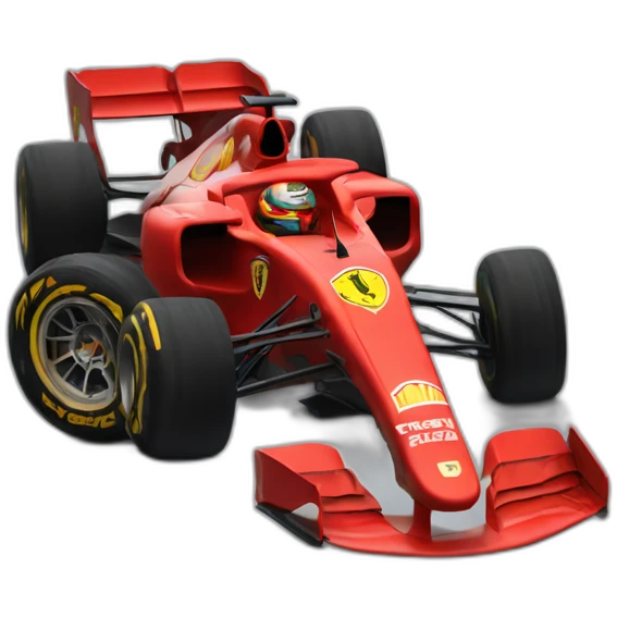 Ferrari 2023 formula 1 car emoji
