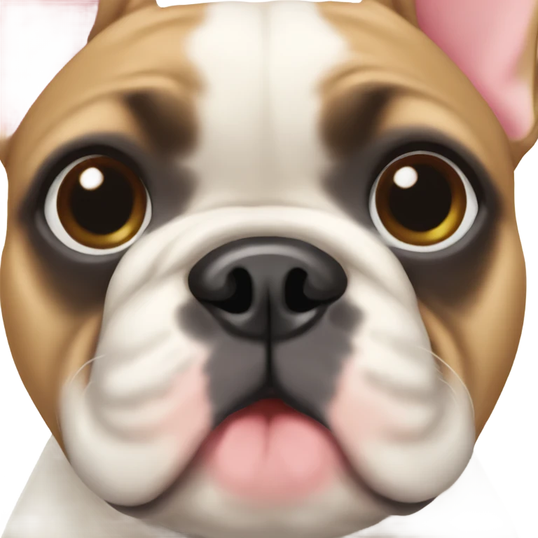 French bulldog emoji